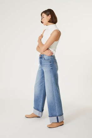 Tribecca Wide Cuff Jean