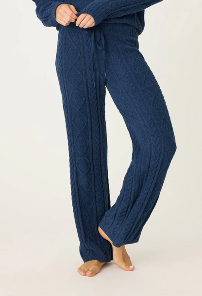 Chenille Cozy Cable Lounge Pants