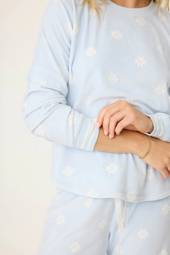 Apres All Day Velour Long Sleeve Top