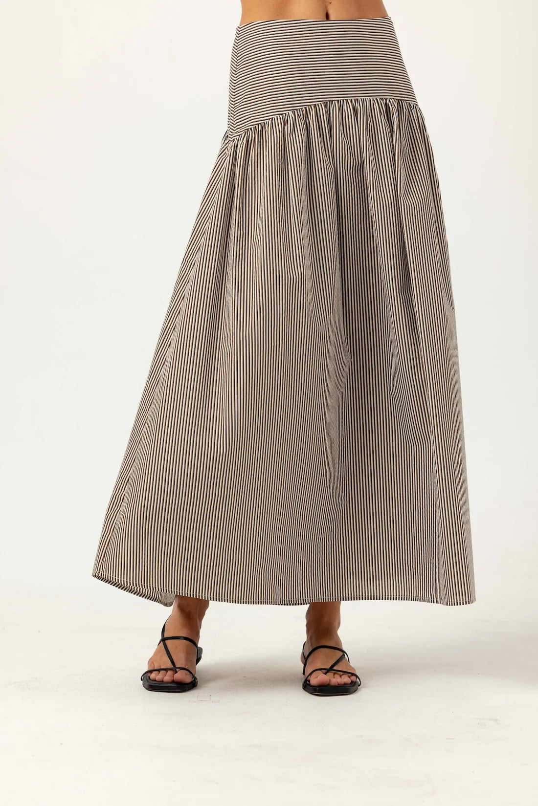 Stripe Celeste Skirt