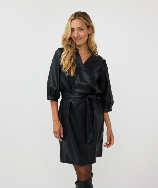 Vegan Leather Dress