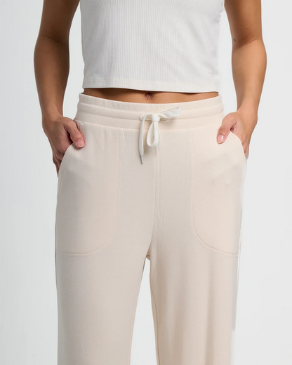 Women's Bamboo Lightweight Fleece Wide Leg Pant