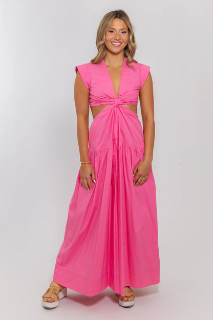 Cut-Out Maxi Dress